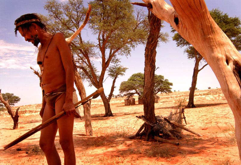 Travel Photo Essay: Cell Phone-Wielding Shamans Call Rain in South African 
                          Desert